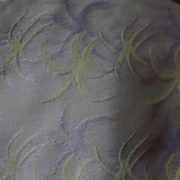 Nexo Yellow & Gray Casual Button-Down Shirt Tropical Hawaiian Palm Tree - Picture 2 of 12